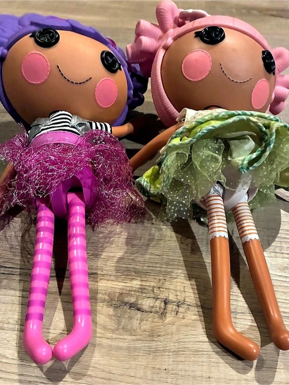 Lalaloopsy Dolls Storm E. Sky, & Blossom Flower Pot Pre Owned Not Complete